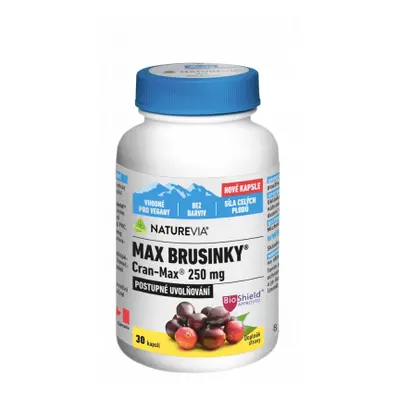 NatureVia Max Brusinky Cran-Max cps.30