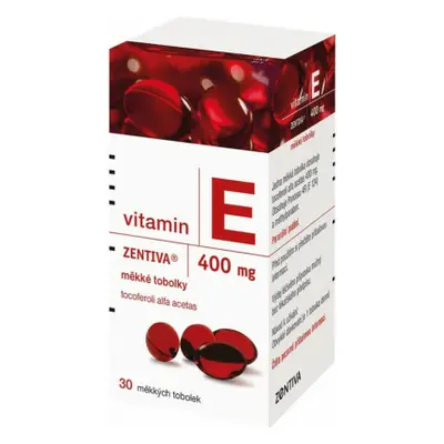 VITAMIN E ZENTIVA POR 400MG CPS MOL 30 II