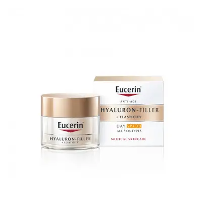 Eucerin Hyaluron-Filler + Elasticity Denní krém SPF 30 50 ml