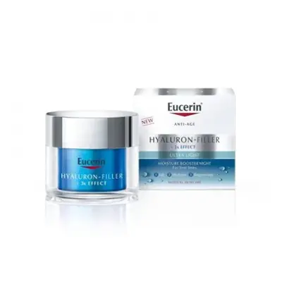 Eucerin Hyaluron Filler+3 x Effect Booster noční krém 50 ml