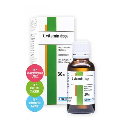 C vitamin drops Generica 30ml