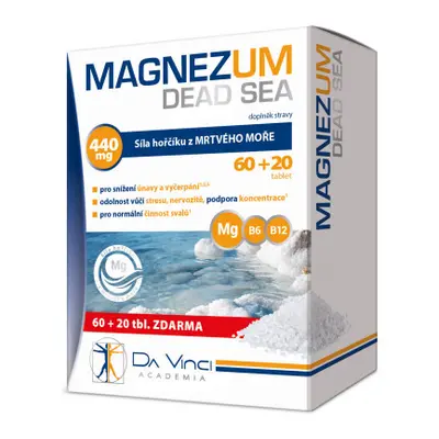 Magnezum Dead Sea Da Vinci Academia tbl.80