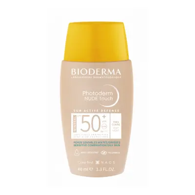 Bioderma Photoderm Nude Touch Mineral Fluid velmi světlý SPF50+ 40 ml