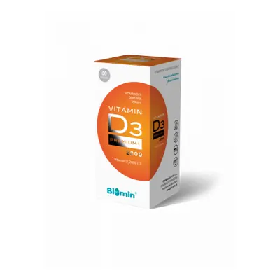 Biomin VITAMIN D3 PREMIUM+ 2000 I.U. 60 tobolek