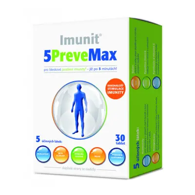 5PreveMax Imunit nukleotidy+betaglukan tbl.30