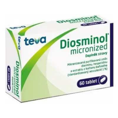 Teva Diosminol micronized 60 tablet