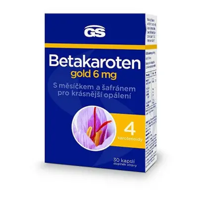 GS Betakaroten gold 6mg 30 kapslí