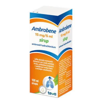 Ambrobene 15 mg/5 ml por.sir. 1 x 100 ml