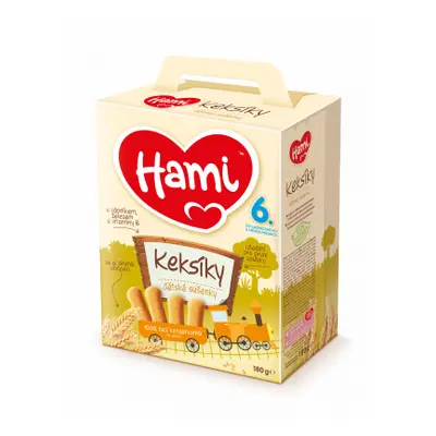 Hami Keksíky dětské sušenky 180g 6M