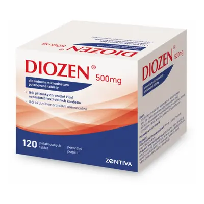 DIOZEN POR 500MG TBL FLM 120