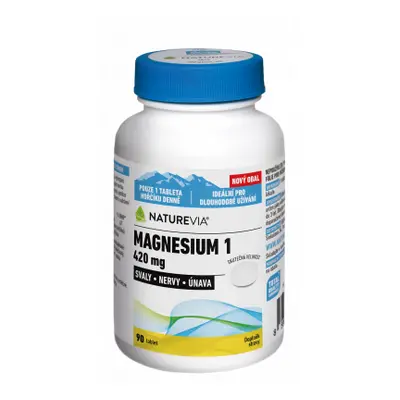 NatureVia Magnesium 1 420mg tbl.90