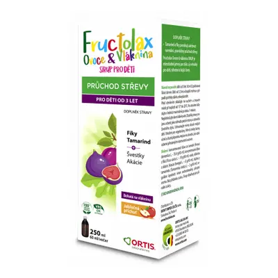 Fructolax Ovoce&Vláknina SIRUP 250ml