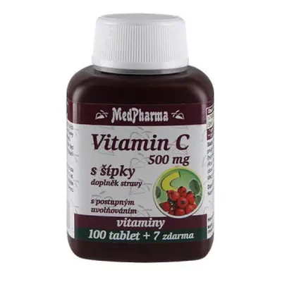 MedPharma Vitamin C 500mg s šípky prod.úč.tbl.107