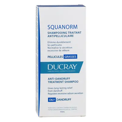 Ducray Squanorm šampon na mastné lupy 200 ml