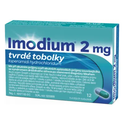 IMODIUM POR 2MG CPS DUR 12