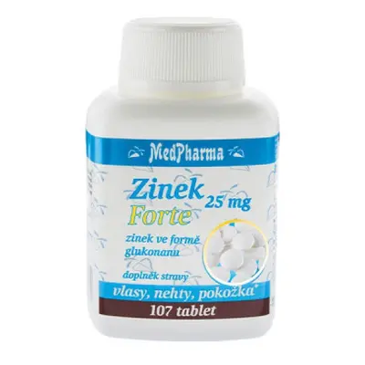 MedPharma Zinek 25mg Forte tbl.107