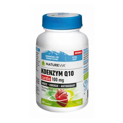 NatureVia Koenzym Q10 Cardio 100mg cps.60