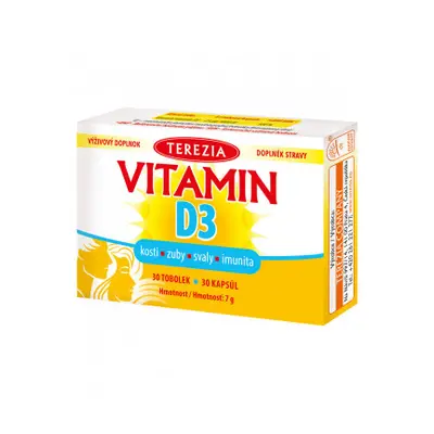 Terezia Vitamin D3 1000 IU 30 tobolek