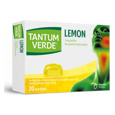 TANTUM VERDE LEMON ORM 3MG PAS 20