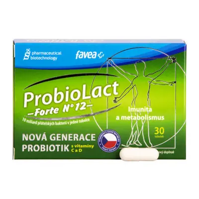 Favea ProbioLact Forte N°12 30 tobolek