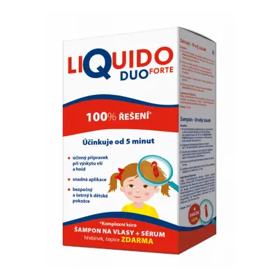 LiQuido DUO Forte šampon na vši 200ml + sérum