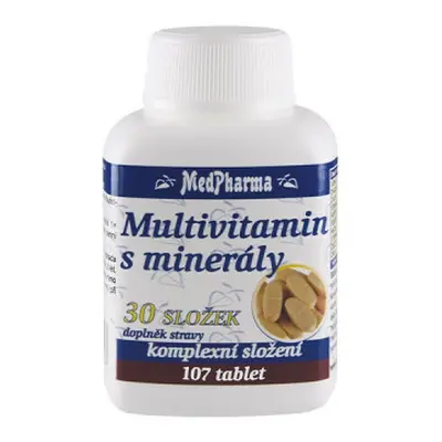 MedPharma Multivitamín s minerály 30složek tbl.107