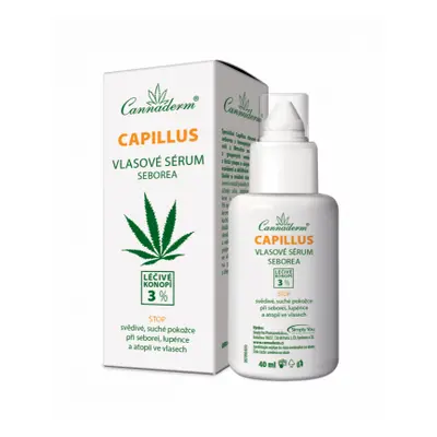 Cannaderm Capillus vlasové sérum seborea 40ml