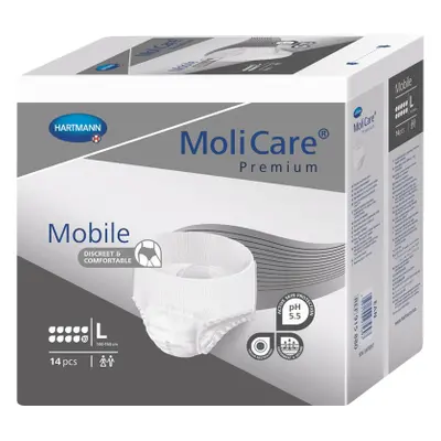 Inkont. kalh. MOLICARE MOBILE 10kapek Large 14ks