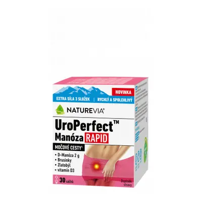 NatureVia UroPerfect Manóza Rapid 30 sáčků