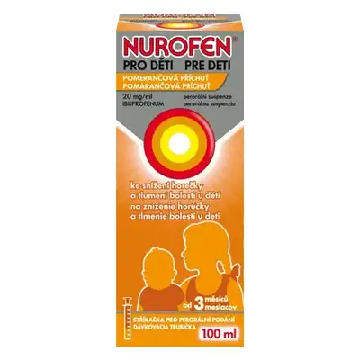 NUROFEN PRO DĚTI POR 20MG/ML POR SUS 100ML II