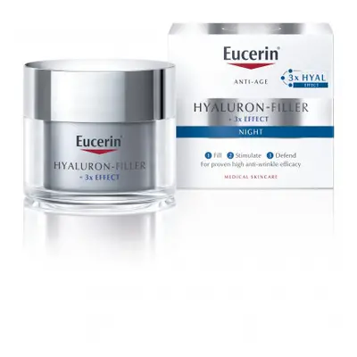 EUCERIN HYALURON-FILLER+3xEFFECT noční krém 50ml