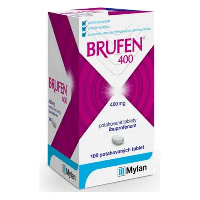 BRUFEN POR 400MG TBL FLM 100