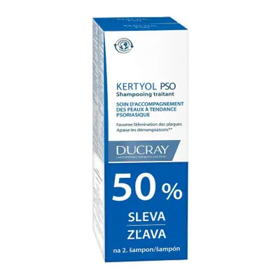 Ducray kertyol keratoredukční šampon 2 x 200 ml dárková sada