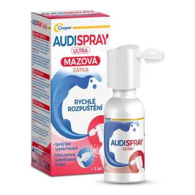 COOPÉRATION PHARMACEUTIQUE FR Audispray Ultra ušní sprej 20 ml