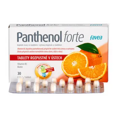 Favea Panthenol Forte 30 tablet