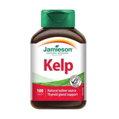 JAMIESON Kelp mořské řasy 650 mcg tbl.100