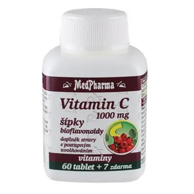 MedPharma Vitamín C 1000mg s šípky tbl.67 prod.úč.