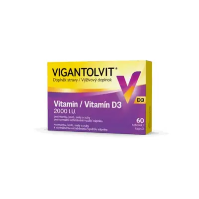 Vigantolvit D3 2000 I.U. 60 tobolek