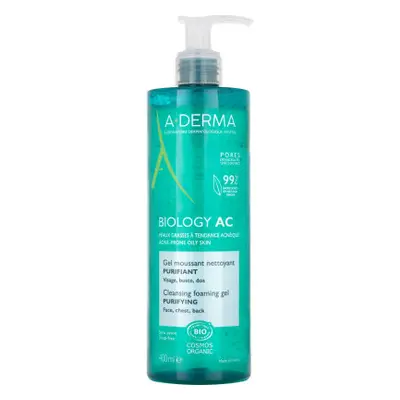 A-Derma Biology AC Čisticí pěnivý gel 400 ml