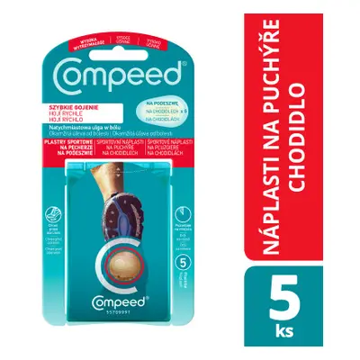 Compeed náplast na puchýře na chodidlo 5 ks