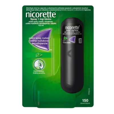 Nicorette spray 1mg/dáv.orm.spr.sol.1x13.2ml