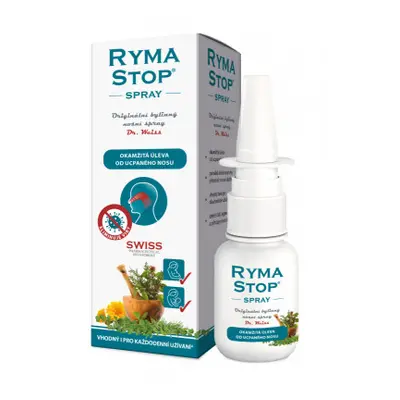 Dr.Weiss RymaSTOP bylinný nosní sprej 30 ml