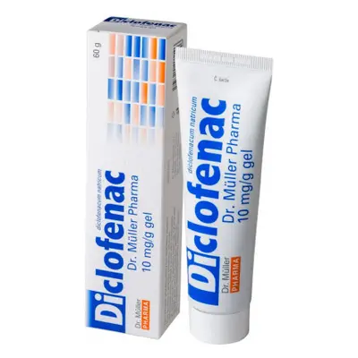 Diclofenac Dr.Müller Pharma 10mg/g gel 60g