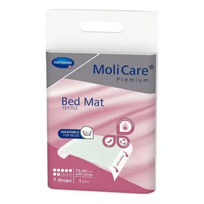 MoliCare Bed Mat 7 kapek Textilní se záložkami 75x85