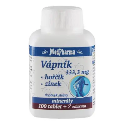 MedPharma Vápník+hořčík+zinek tbl.107