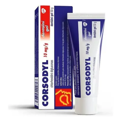 Corsodyl 1% gel stm.gel 1x50g