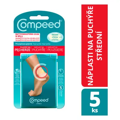 Compeed náplast na puchýře střední 5 ks