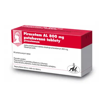 Piracetam AL 800 por.tbl.flm. 60 x 800 mg