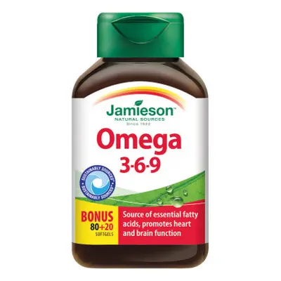 JAMIESON Omega 3-6-9 1200mg cps.100