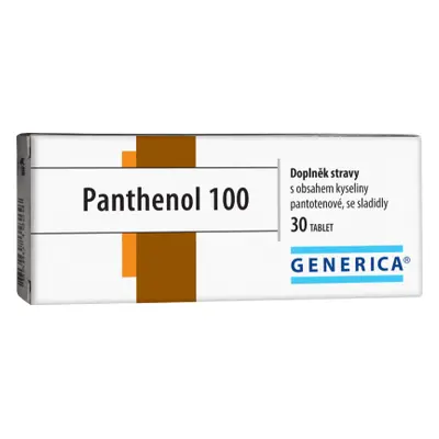 Generica Panthenol 100 30 tablet